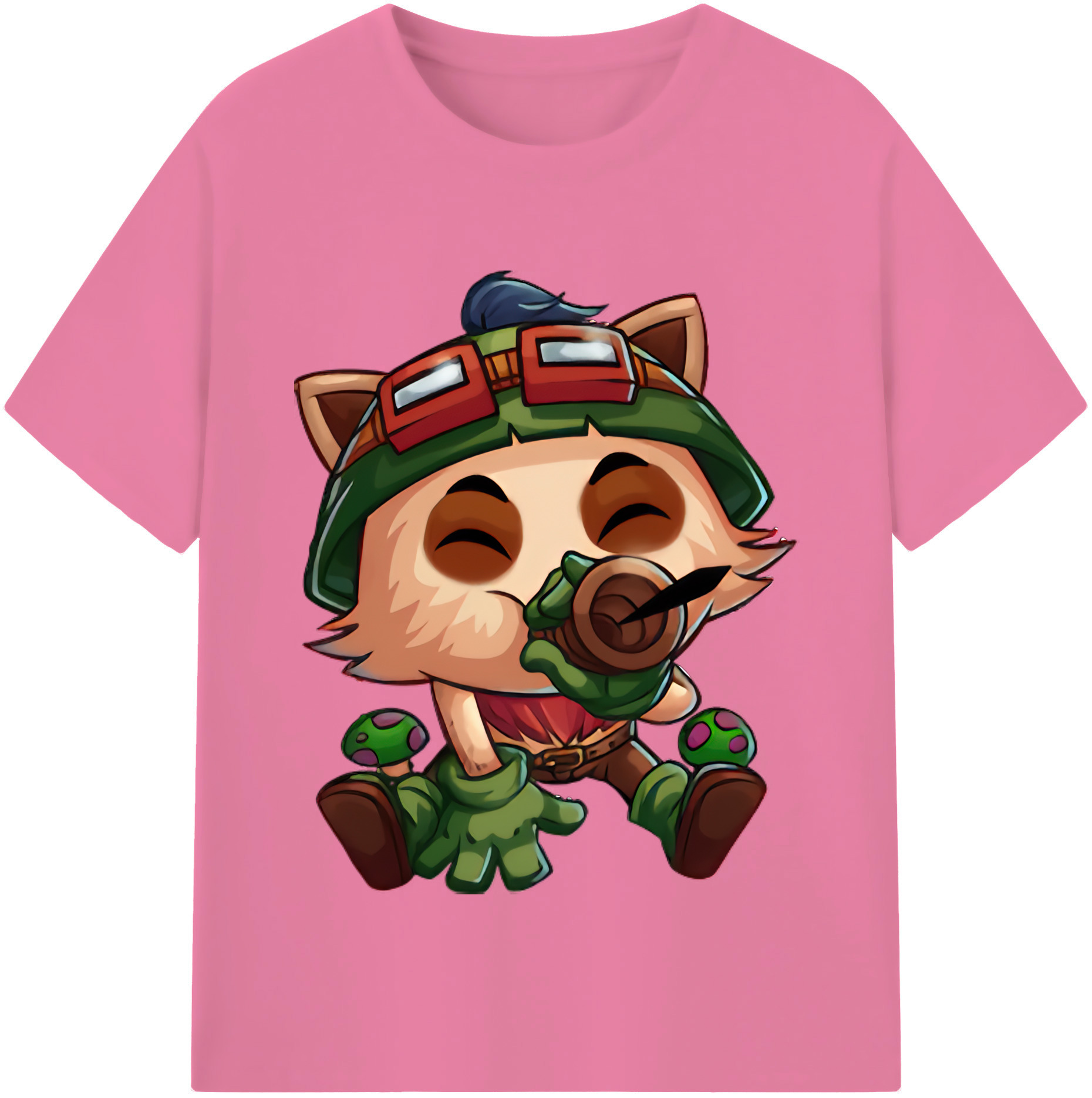 リーグ・オブ・レジェンド League of Legends LOL 綿100％半袖Tシャツ（フロントプリント）